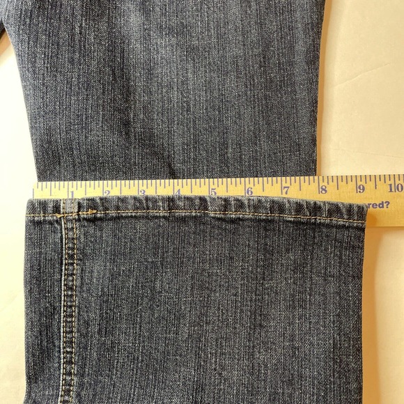 Chicos Platinum Charm MR Blue Denim Jeans Bootcut Size 1 Regular Woman’s - Picture 8 of 8
